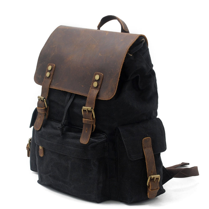 Waxed Canvas Backpack | Logan