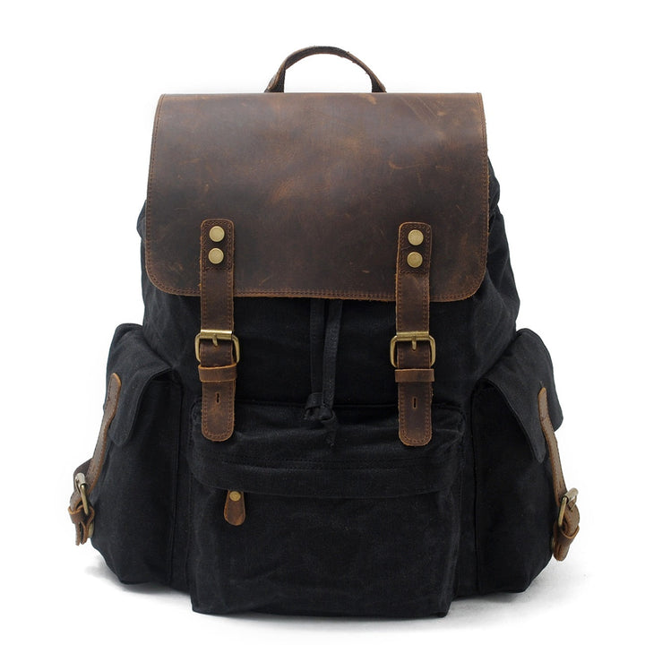 Waxed Canvas Backpack | Logan