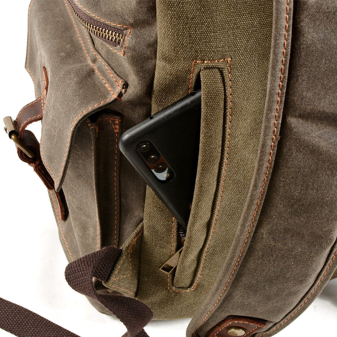 Canvas Drawstring Backpack | Ethan