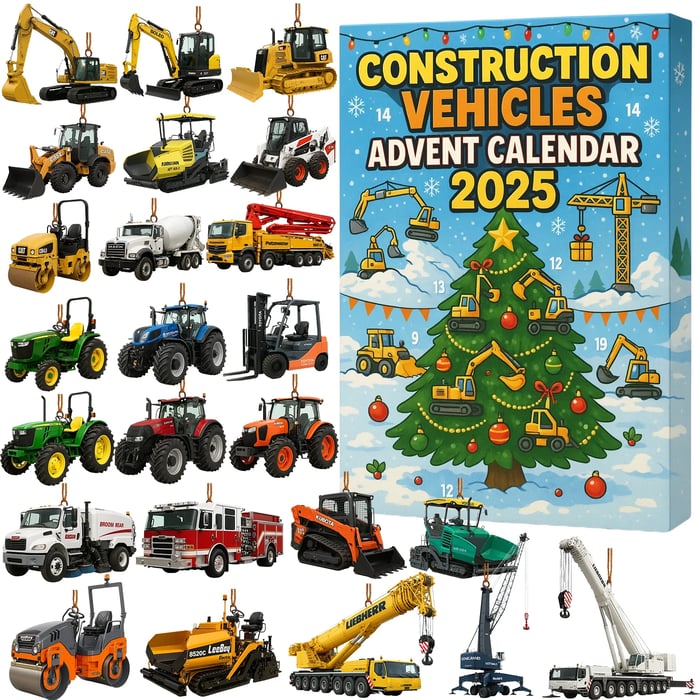 Advent Calendar for Construction Machines 2025