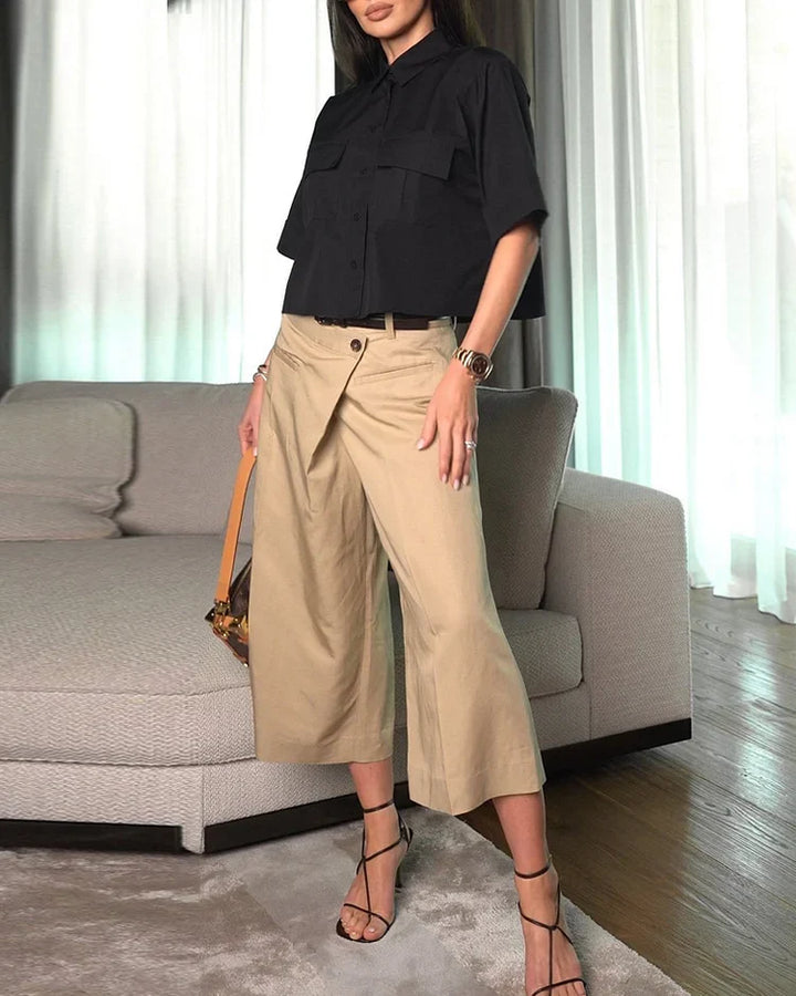 Aria™ - Cropped Two-Piece Set