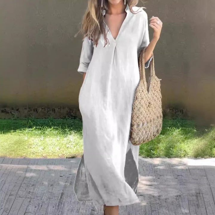 Clara V-Neck Dress