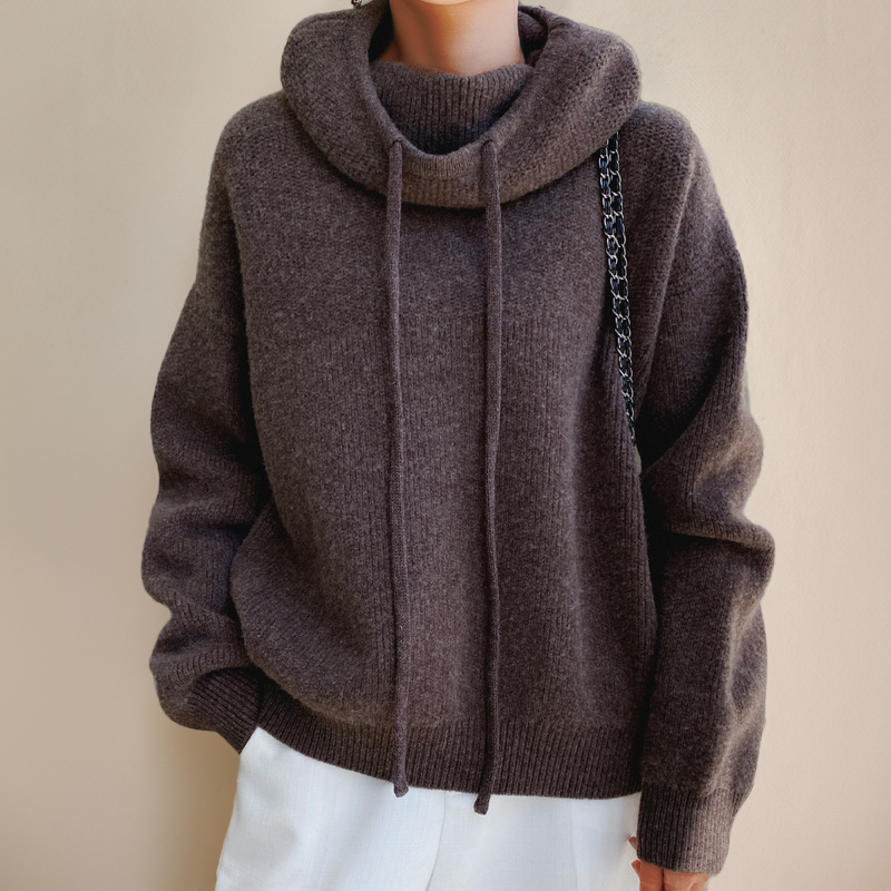 Sheena - Cozy Hooded Pullover Style
