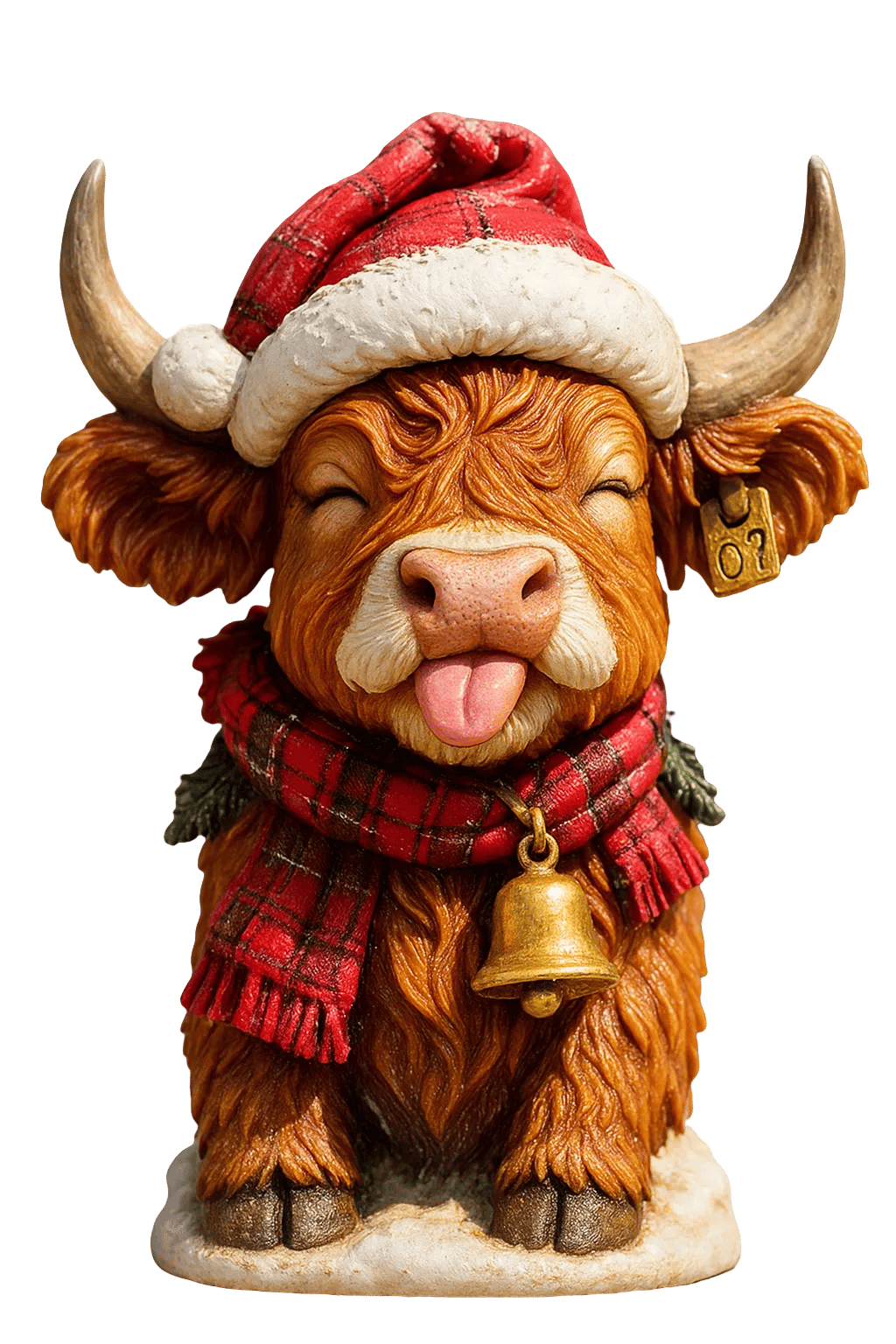 🐮 Highland Cattle Advent Calendar 2025 🎄✨ – Handmade 3D Figure with Highland Cattle (24 pieces)