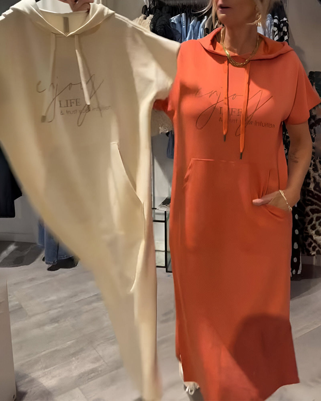 Sophie Serenity Hoodie Dress