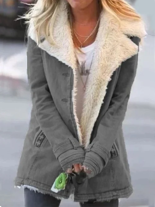 Scarlett™ - Sherpa-Lined Casual Jacket