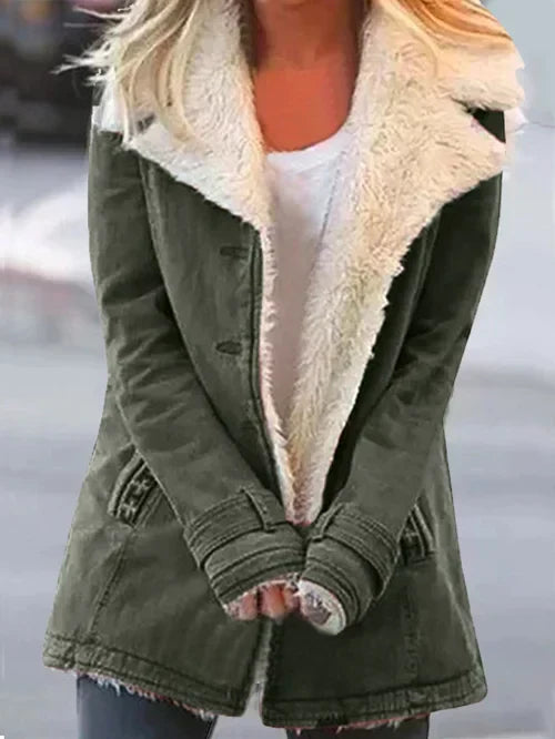 Scarlett™ - Sherpa-Lined Casual Jacket