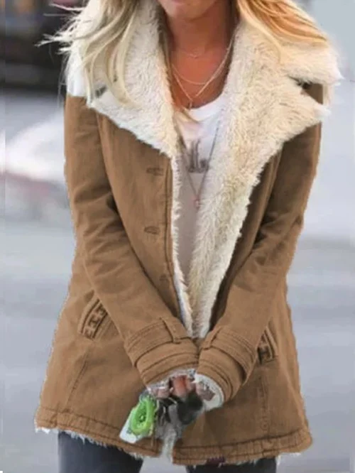 Scarlett™ - Sherpa-Lined Casual Jacket