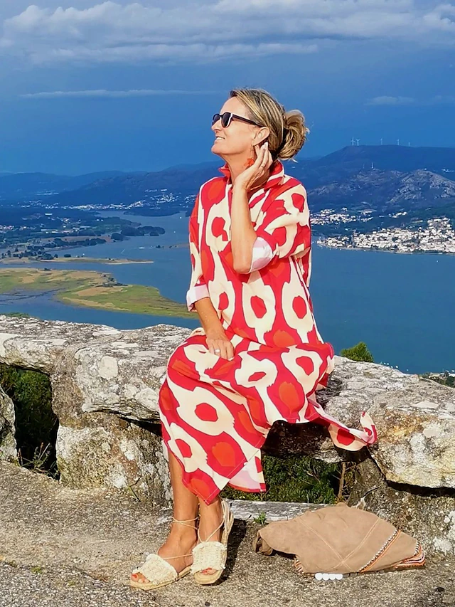 Sofia Sunset Kaftan