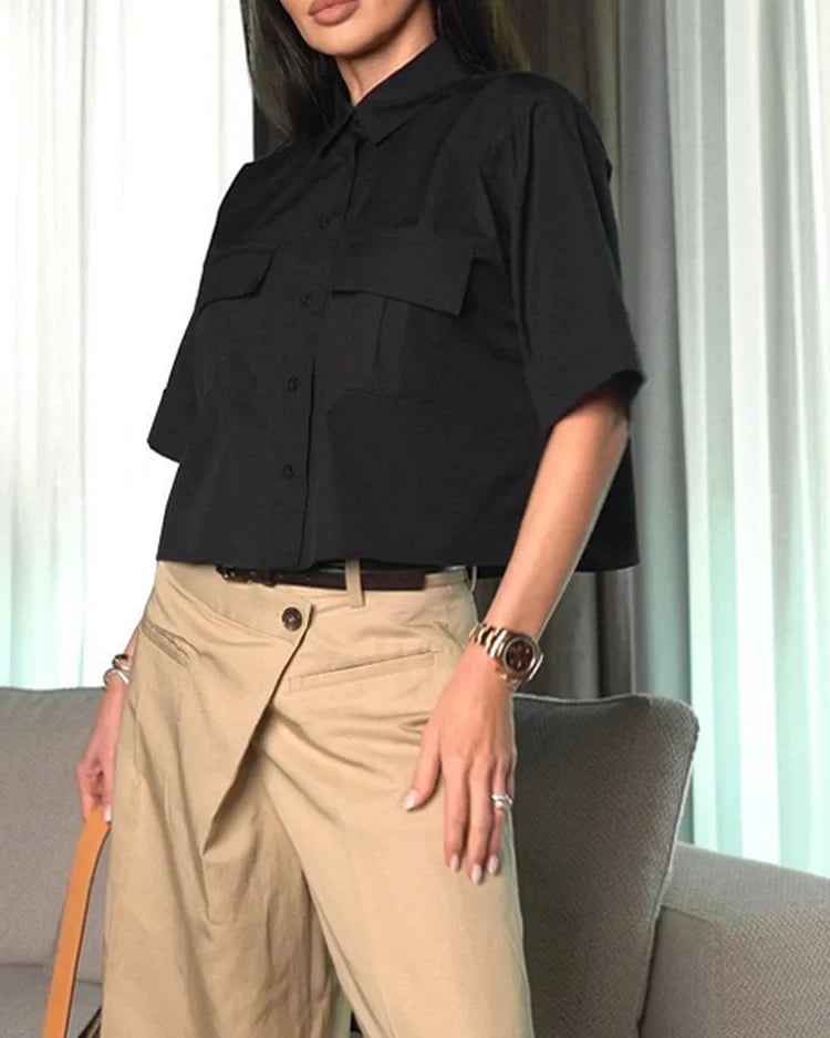 Aria™ - Cropped Two-Piece Set