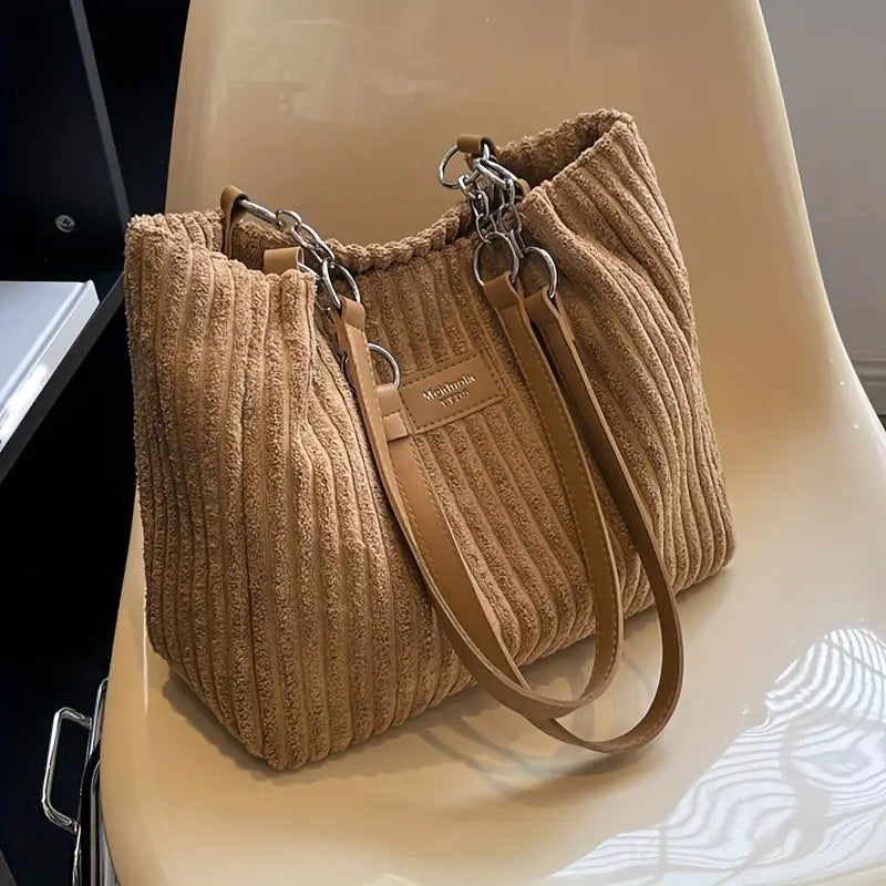 Amelia™ - Velvet Tote Bag