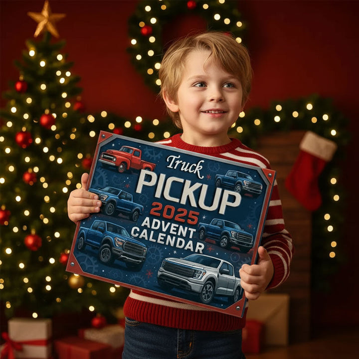 Truck Pickup Advent Calendar 2025