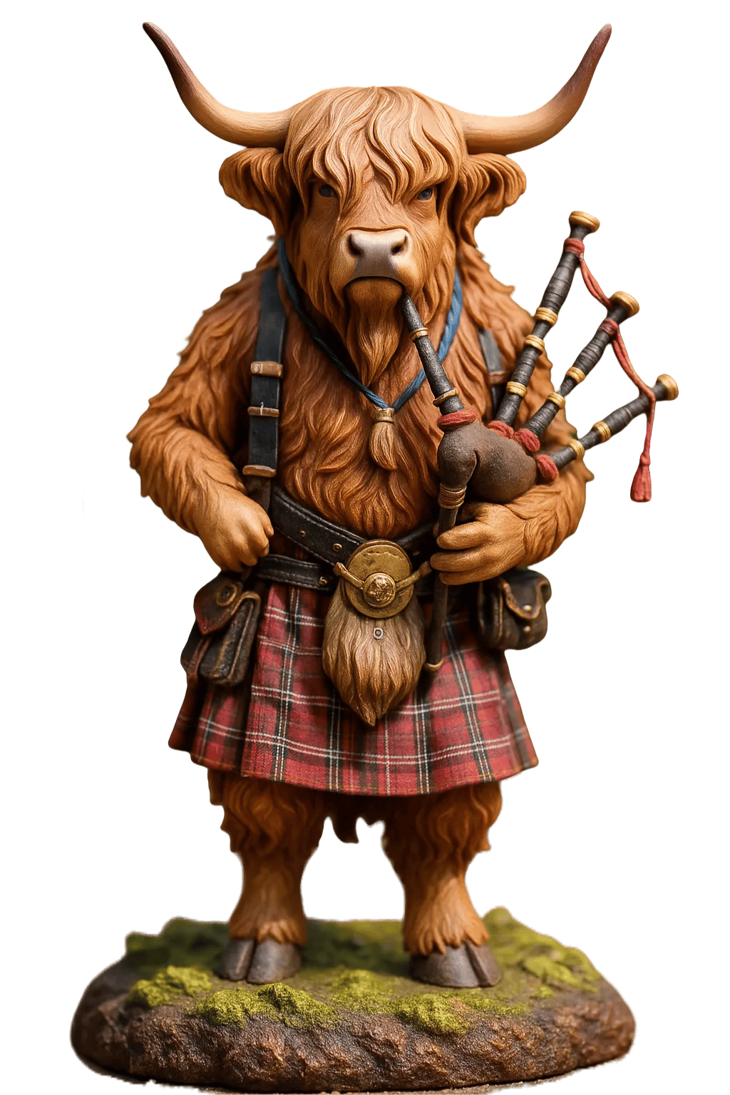 🐮 Highland Cattle Advent Calendar 2025 🎄✨ – Handmade 3D Figure with Highland Cattle (24 pieces)