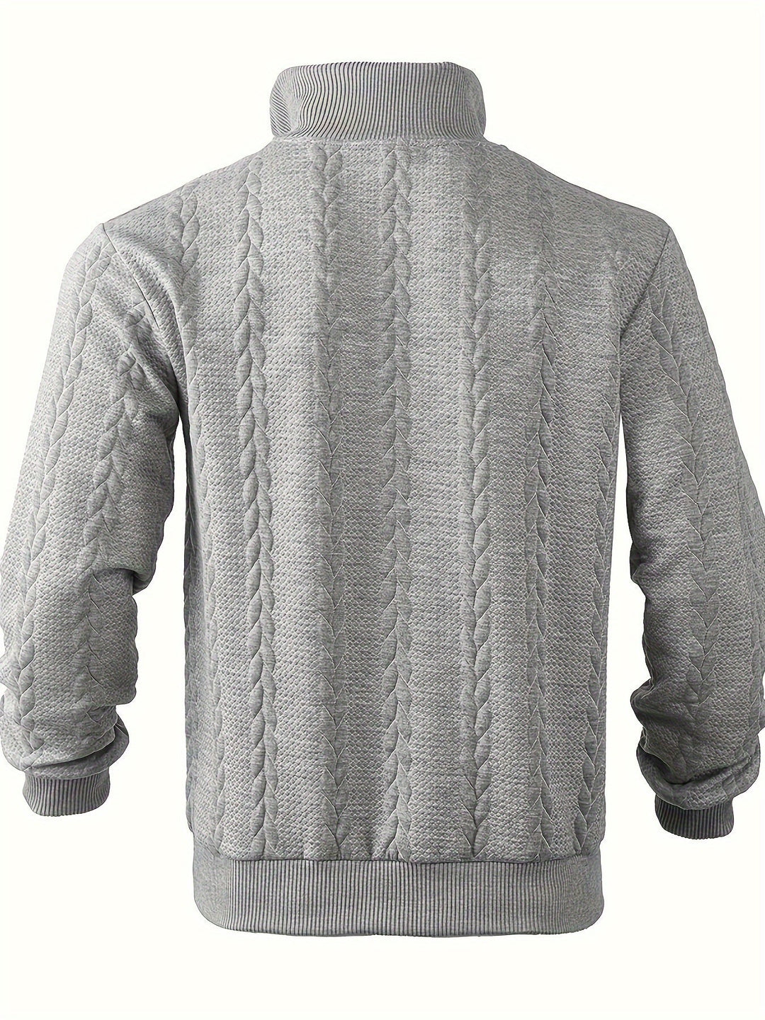 Liam – Vintage Men's Sweater with Zipper