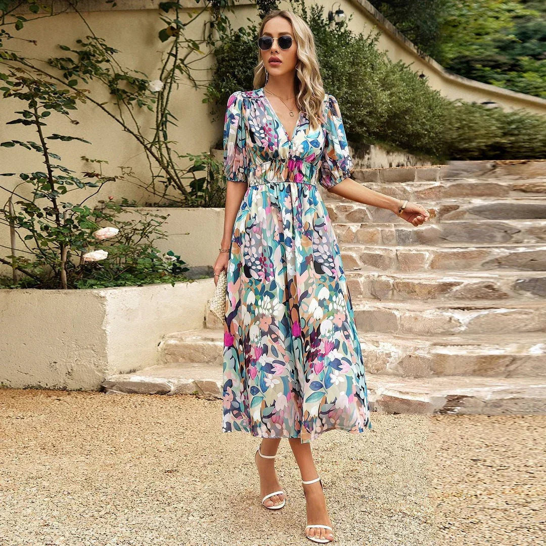 Nova - V-neck Dress