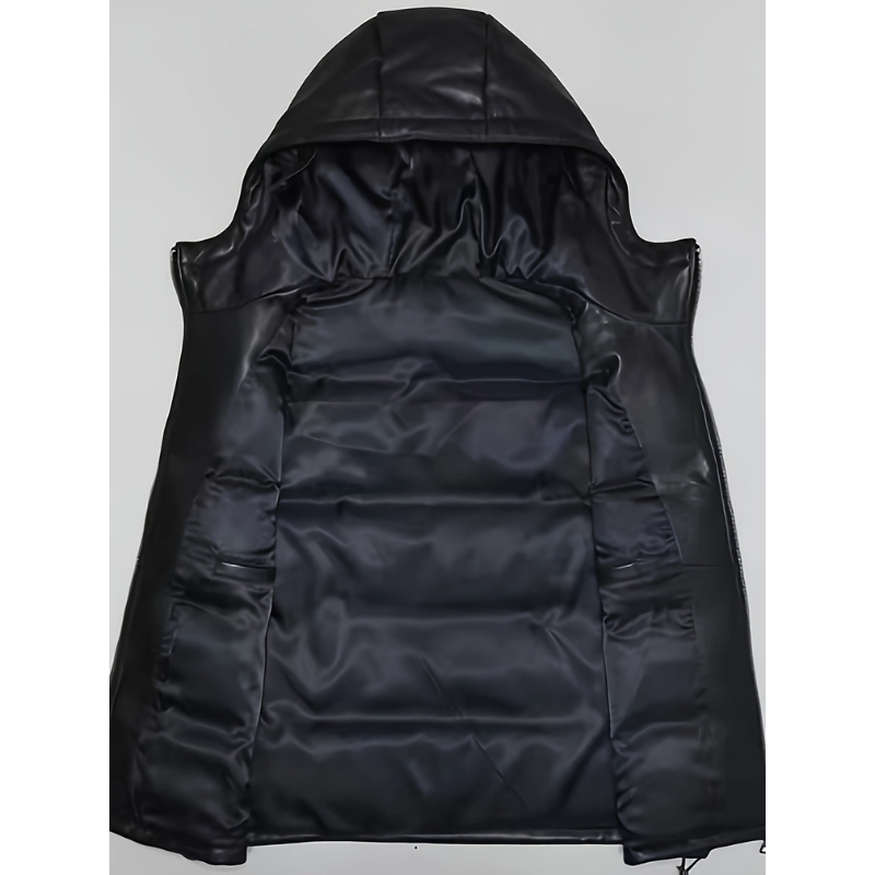 Matt | Winter Vest with Hood