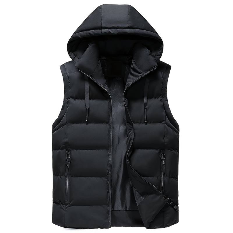 Dan | Winter Vest with Hood