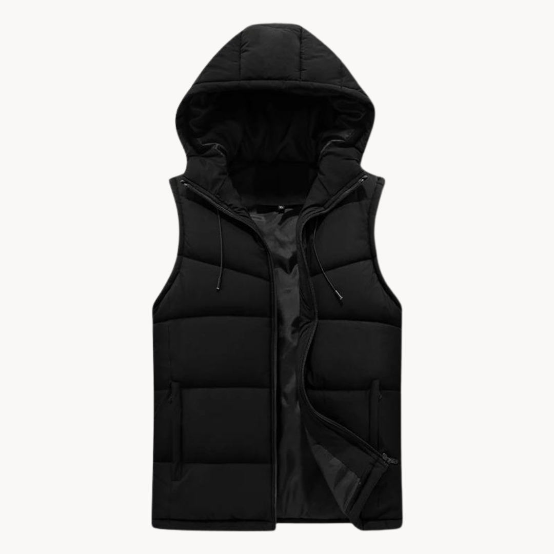 Henry | Hooded Vest Men