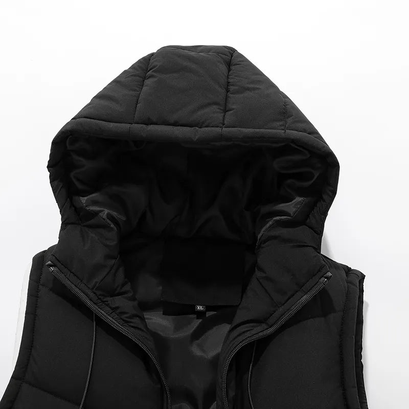 Henry | Hooded Vest Men