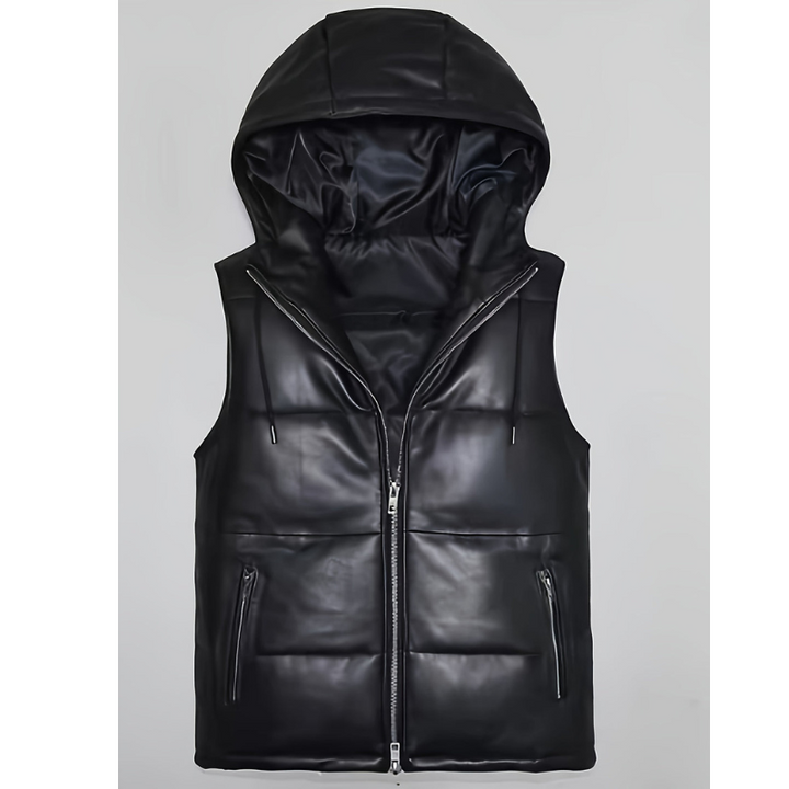 Matt | Winter Vest with Hood