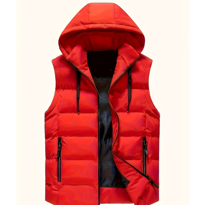 Dan | Winter Vest with Hood