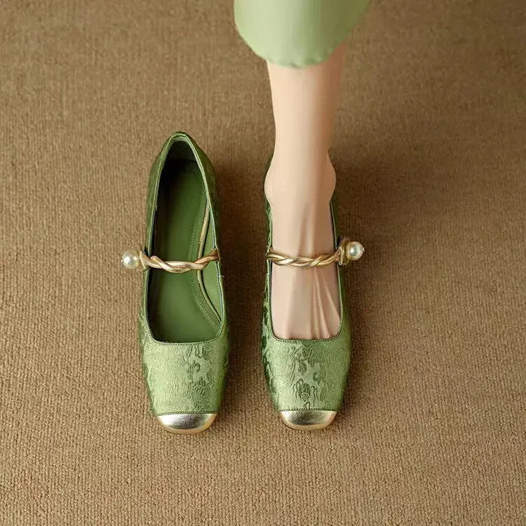 Pearl Mary Janes