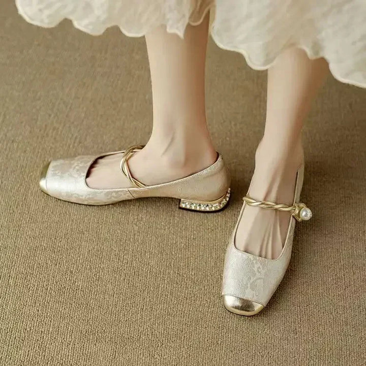 Pearl Mary Janes