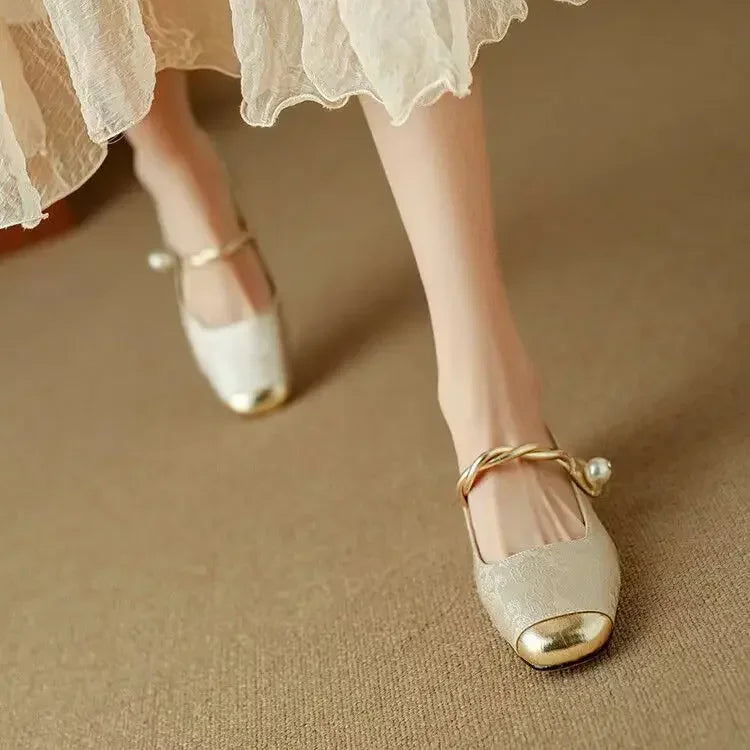 Pearl Mary Janes