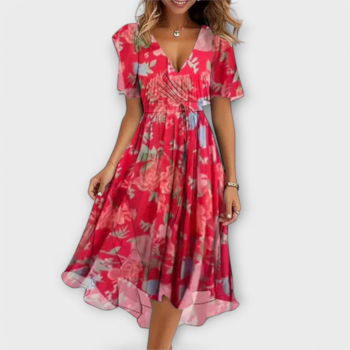 Lily Ethereal Blossom Wrap Dress