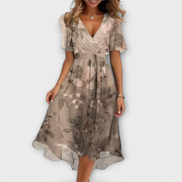 Lily Ethereal Blossom Wrap Dress