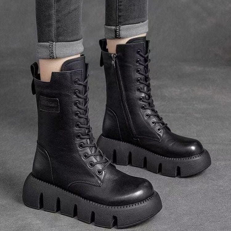 StellaTherm™ Leather Winter Boots