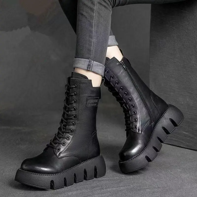 StellaTherm™ Leather Winter Boots