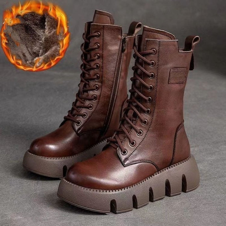StellaTherm™ Leather Winter Boots
