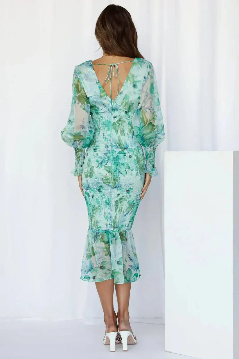 Mindy - Floral Patterned