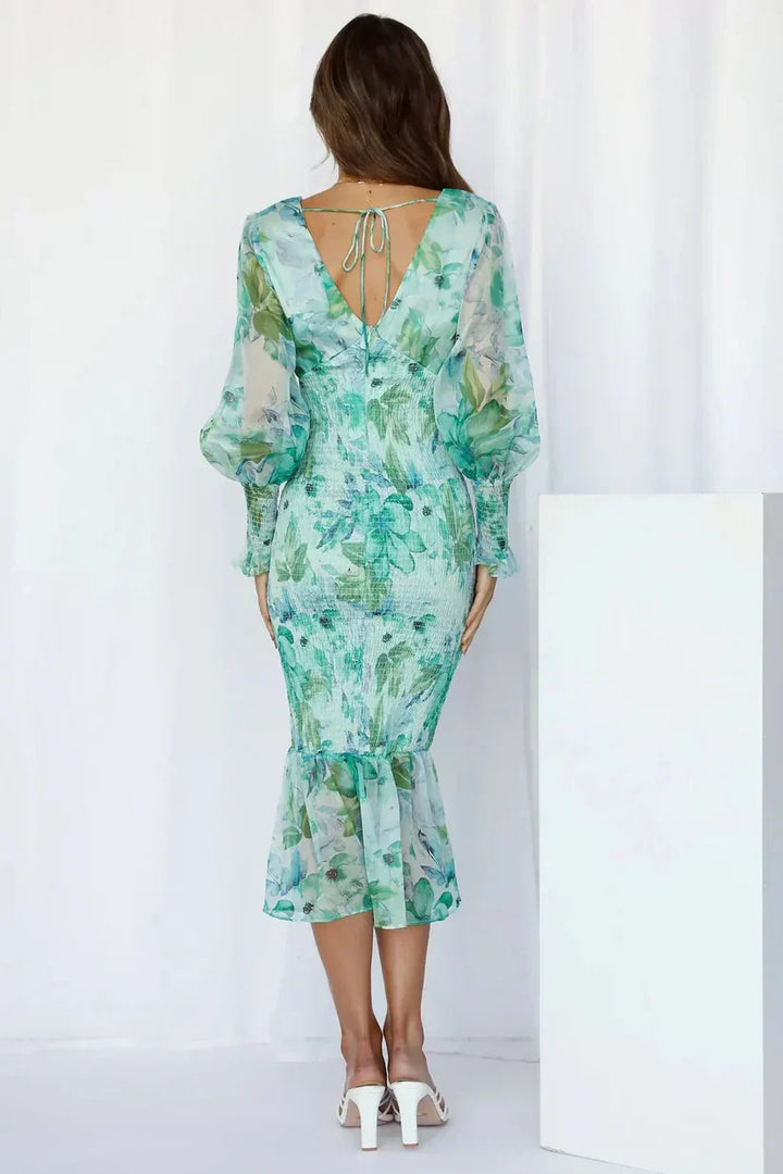 Mindy - Floral Patterned