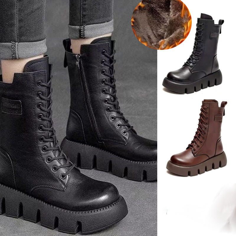 StellaTherm™ Leather Winter Boots