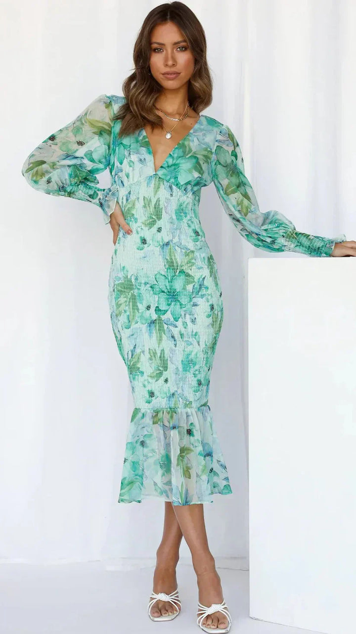 Mindy - Floral Patterned