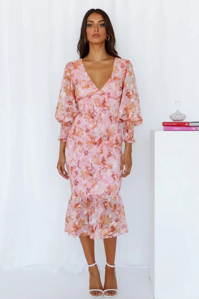 Mindy - Floral Patterned