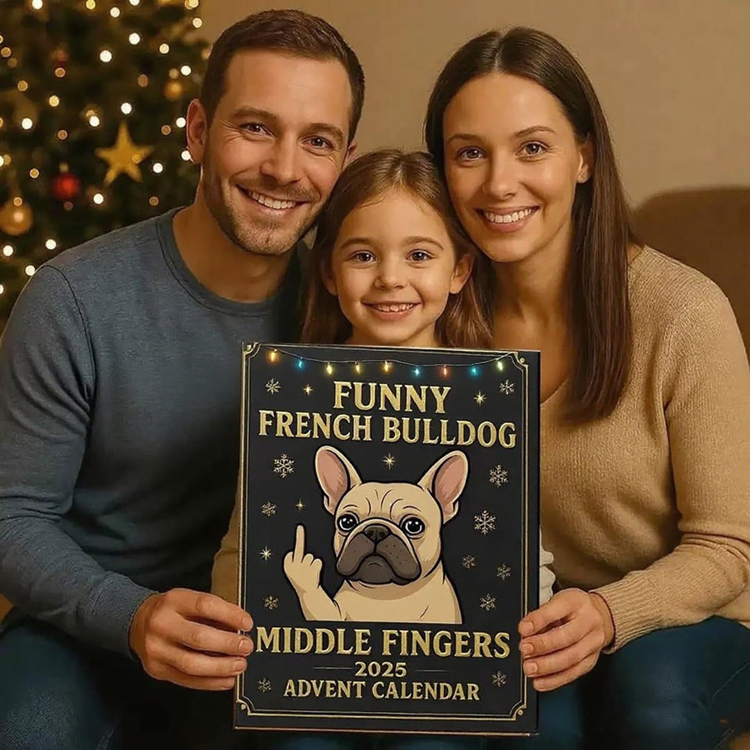 2025 Advent Calendar with Fun French Bulldogs