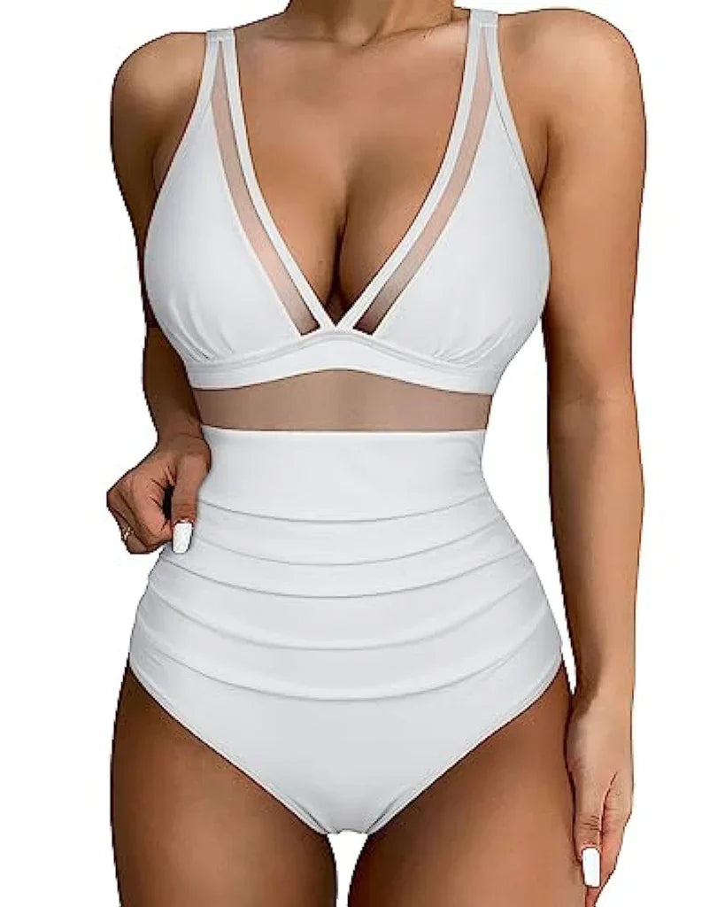Jenna | Mesh-Detail Bodysuit