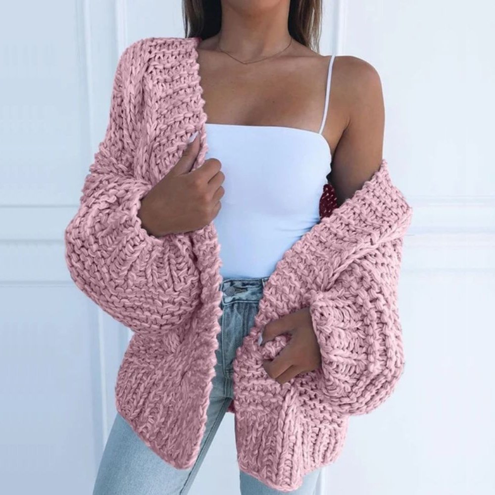 Maisy - Chunky Knit Relaxed Cardigan