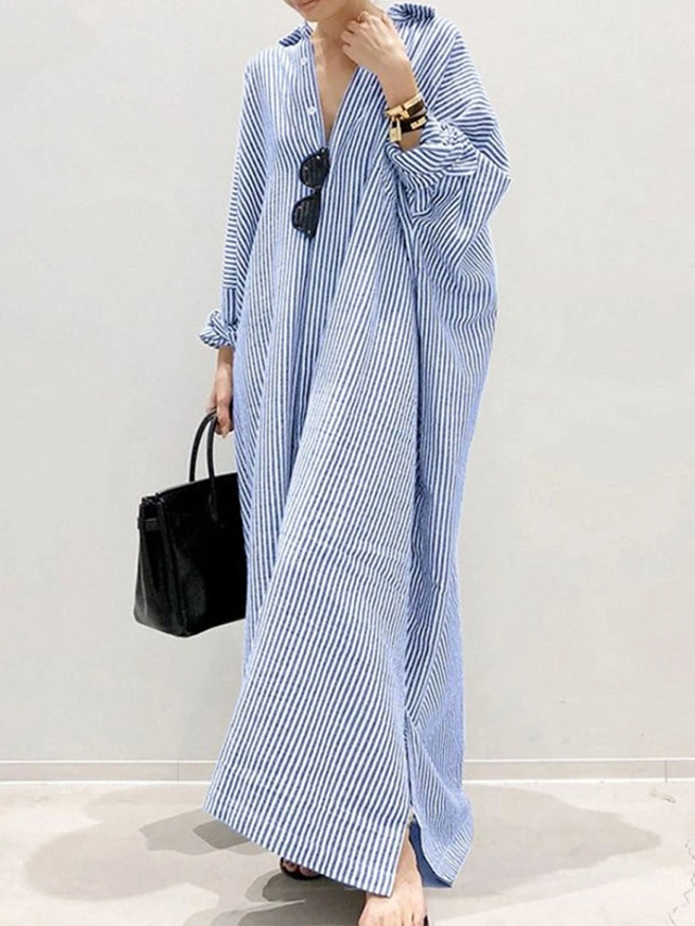 Grace Linen Maxi Dress