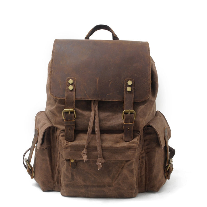 Waxed Canvas Backpack | Logan