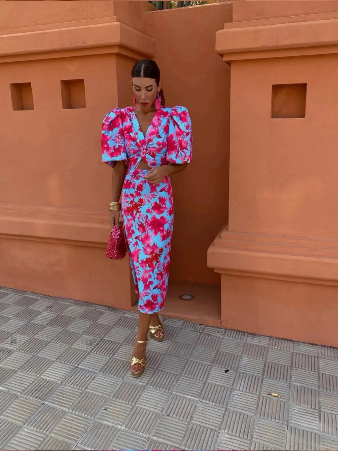 Zaya | Carnival Pleats Dress