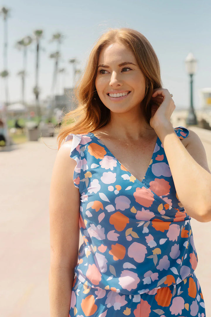 Julietta – Swimsuit with Ruffles and Bust Support