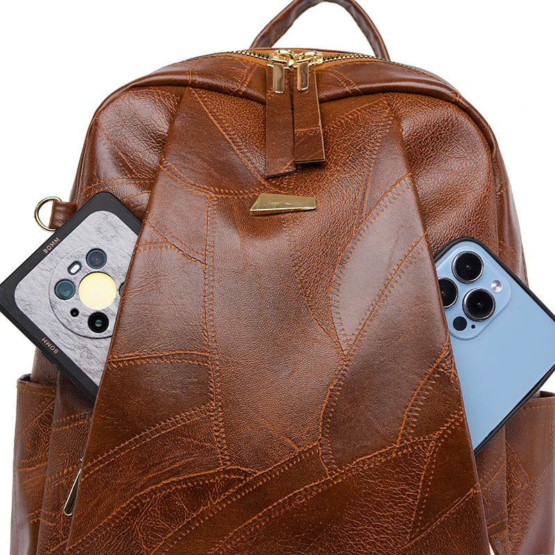 ELARA | Chic Leather Backpack for Women