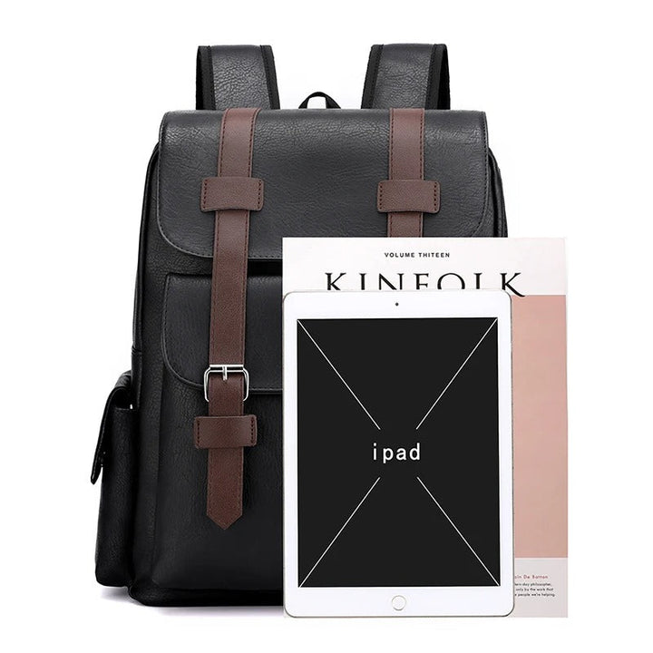 VINCENT | Sophisticated Leather Backpack for the Modern Professional