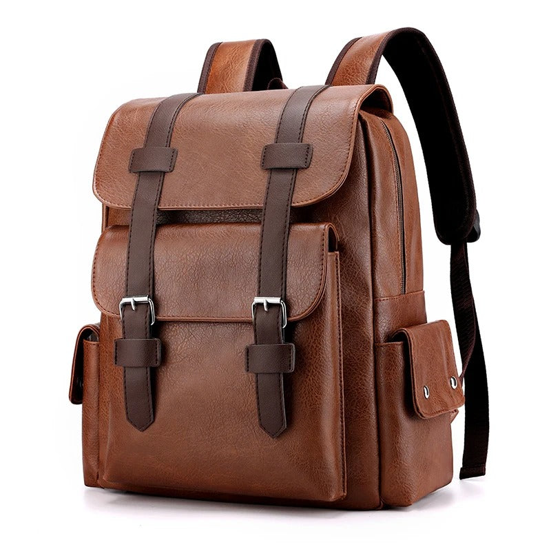 VINCENT | Sophisticated Leather Backpack for the Modern Professional