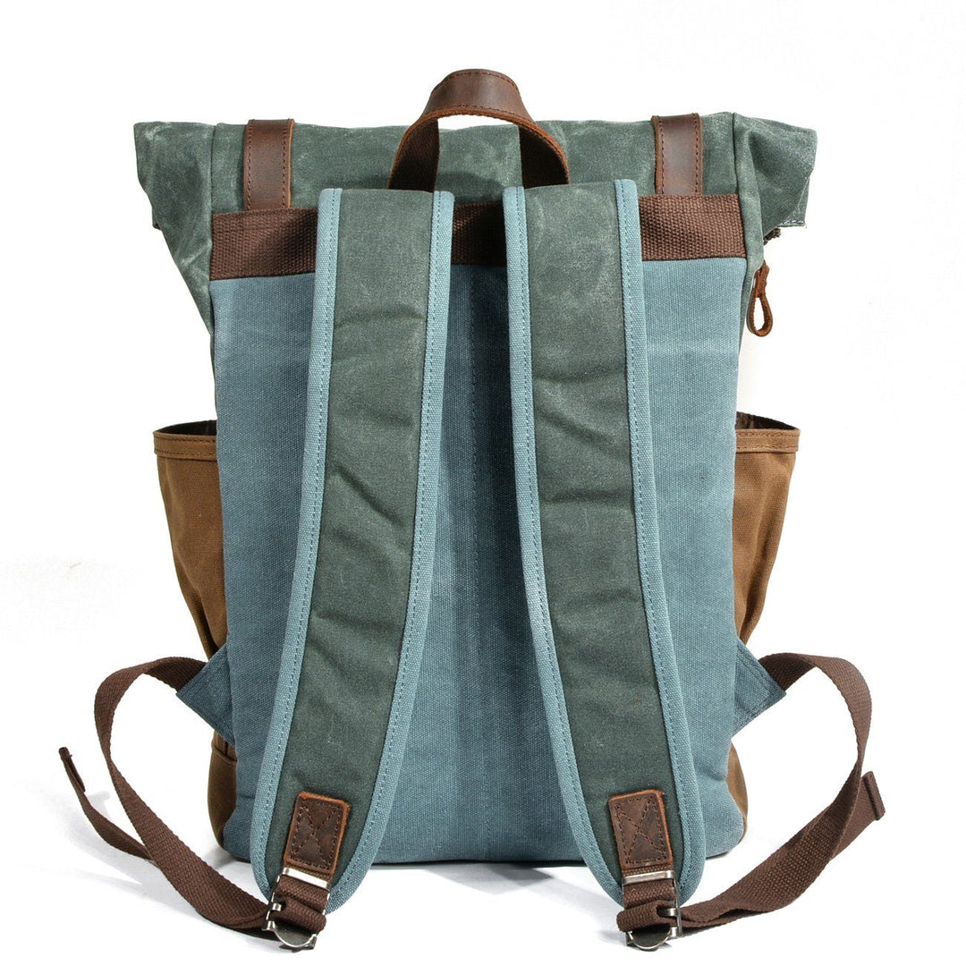 Waxed Canvas Rolltop Backpack | Jace