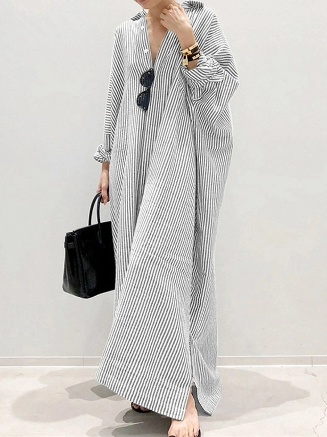 Grace Linen Maxi Dress